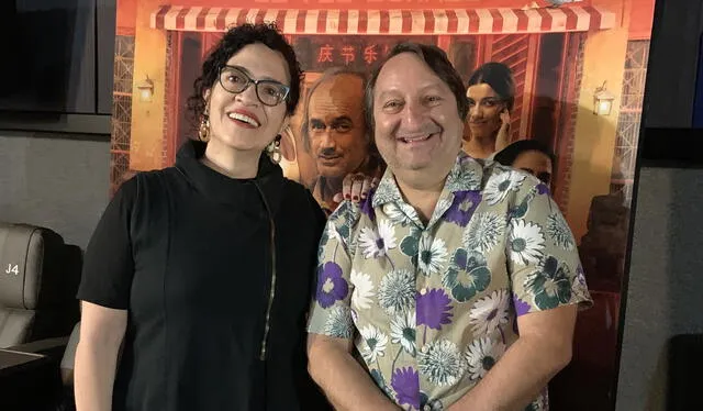 Wendy Ramos y Gonzalo Torres se reúnen para "El año del tigre", comedia que llega a cines peruanos este 30 de marzo. Foto: La República/Rodrigo Escurra   