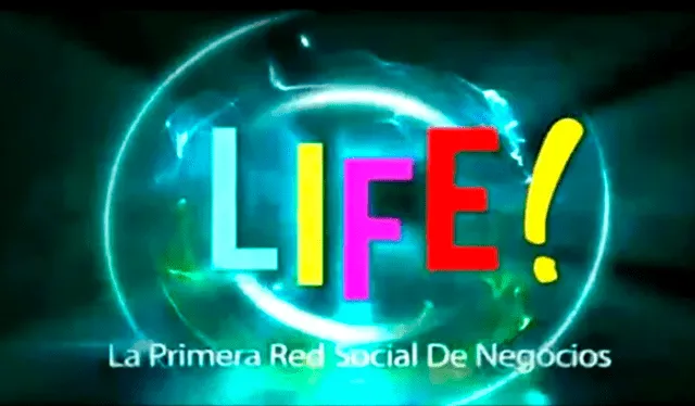 El lema de Life era 'La primera red social de negocios'. Foto: Life / Difusión   