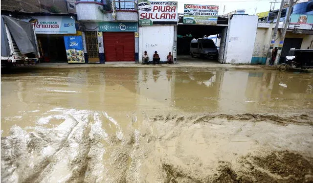  Las lluvias en Tumbes continúan y ponen en riesgo a la población. Foto: Andina   
