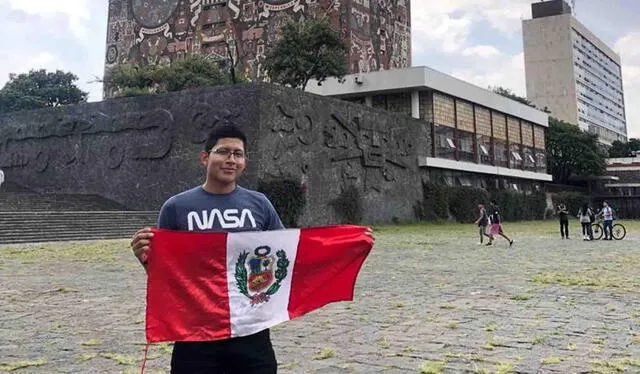 Rivaldo Durán hizo un intercambio estudiantil en una universidad México. Foto: Andina   