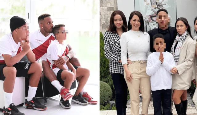  Jefferson Farfán no hacía diferencias con los hijos de Melissa Klug. Foto: composición LR/Instagram   