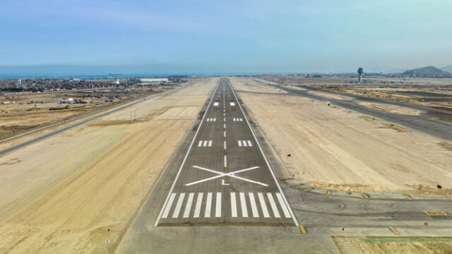  Nueva pista de aterrizaje iniciará operaciones de manera progresiva. Foto: MTC   