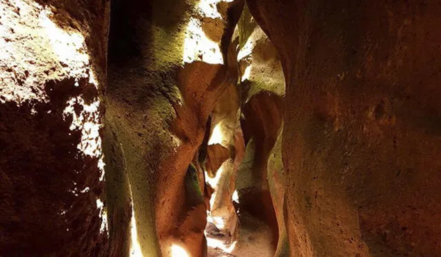  Las paredes rocosas del cañón simulan ser laberintos. Foto: Huancaraylla   