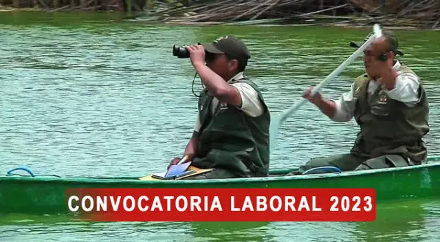  Convocatoria de trabajo para el Sernanp 2023. Foto: composición LR/Andina   