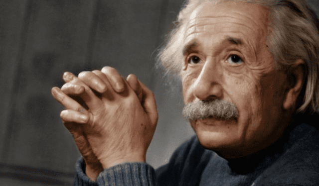 El científico alemán Albert Einstein murió en abril de 1955. Foto: AFP   