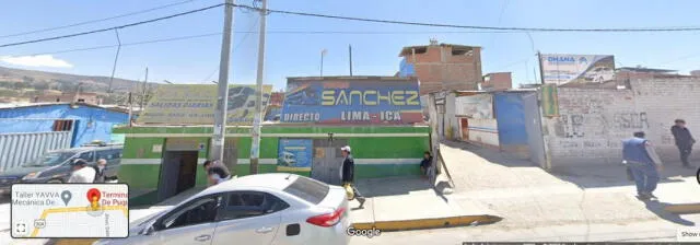  Terminal de Puquio ubicado en Ayacucho. Foto: Google Maps   