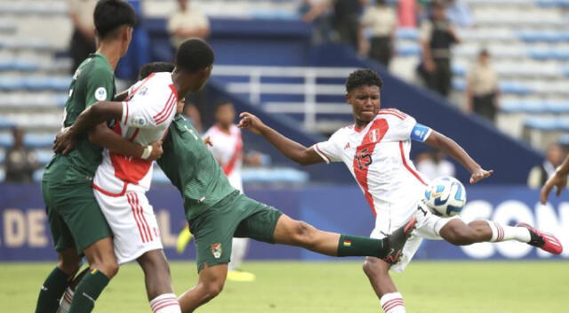 Perú perdió 2-1 con Bolivia en su debut en el Sudamericano sub-17 2023. Foto: difusión    