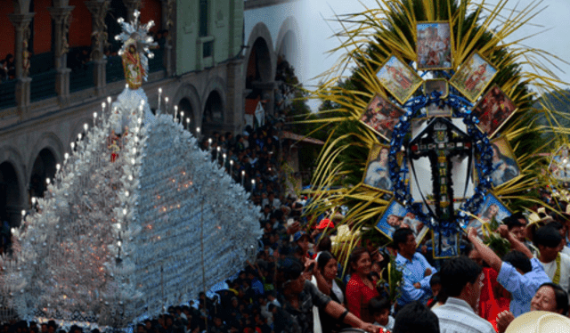  Los peruanos realizan varias procesiones durante Semana Santa. Foto: La República   