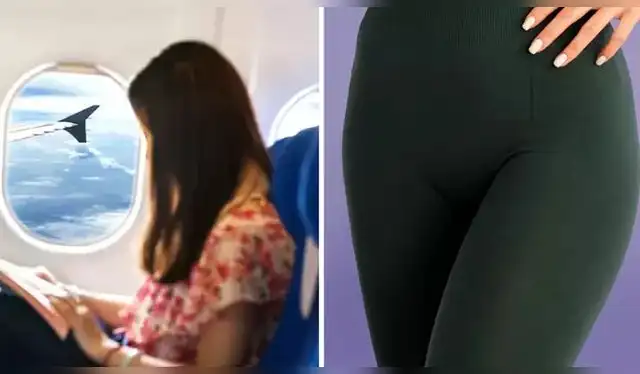Al momento de prepararnos para un vuelo, muchos consideramos que las leggins son una prenda cómoda. Foto: Shutterstock Al momento de prepararnos para un vuelo, muchos consideramos que las leggins son una prenda cómoda. Foto: Shutterstock