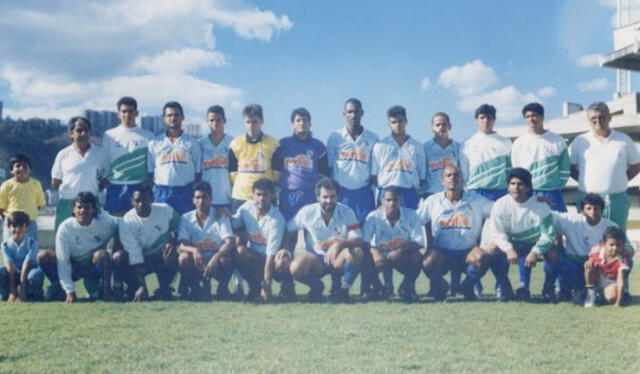 Deportivo Galicia descendió a segunda en la temporada 2001-2002, y fue su última participación antes de que se funde el Aragua FC. Foto: ForoVinotinto   