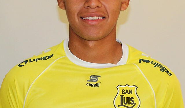 Nelson Cabanillas fue prestado a San Luis de Quillota cuando aún era sub-20. Foto: San Luis de Quillota   