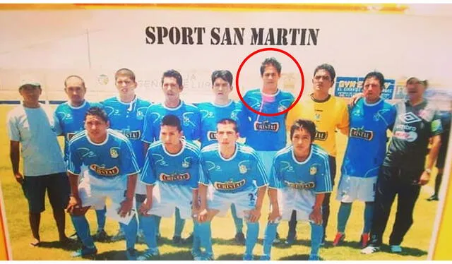  Fernando Pallardelly se dedicó al fútbol hasta los 23 años. Foto: Instagram<br><br>    