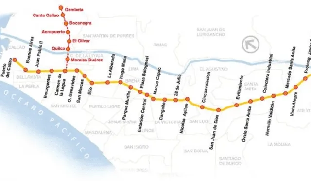  La Línea 2 del Metro de Lima y Callao continúa en construcción. Foto ATU   