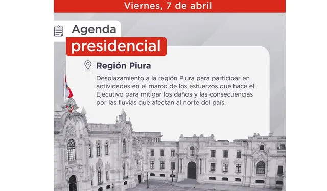  Agenda presidencial. Foto: PCM<br><br>    