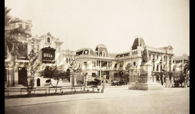 Paseo Colón en 1920. Foto: Blog La Lima que se fue   