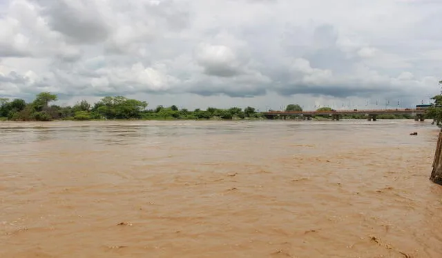 Realizan acciones para evitar que el río Piura inunde a población del Bajo Piura. Foto: La República   