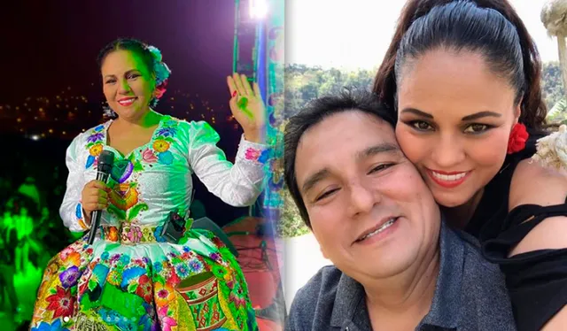  Dina Páucar y su esposo Rubén Sánchez planean casarse a corto plazo. Foto: composición LR/Instagram   