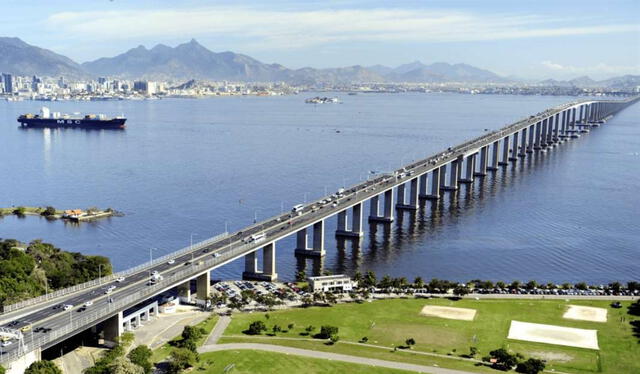 Puente Rio-Niterói. Foto: Arquitectura Latino América/referencial   