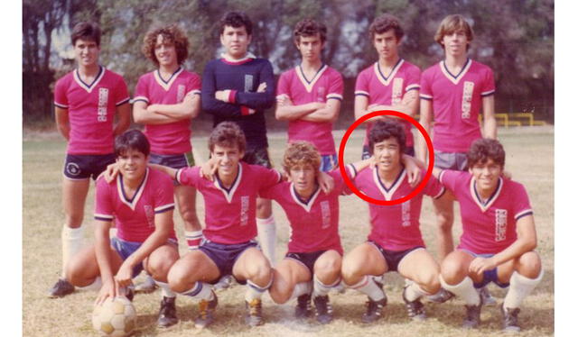  El padre de Fabianne Hayashida, Aldo Hayashida, jugó en la selección de mayores Recoleta 1982. Foto: Facebook<br><br>    
