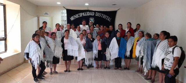 Las mujeres tejedoras se han organizado en asociaciones. Foto: cortesía   