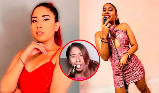 Azucena Calvay formó parte de Los Rebeldes de la Cumbia. Foto: composición LR/Facebook/Azucena Calvay/América TV.<br>   