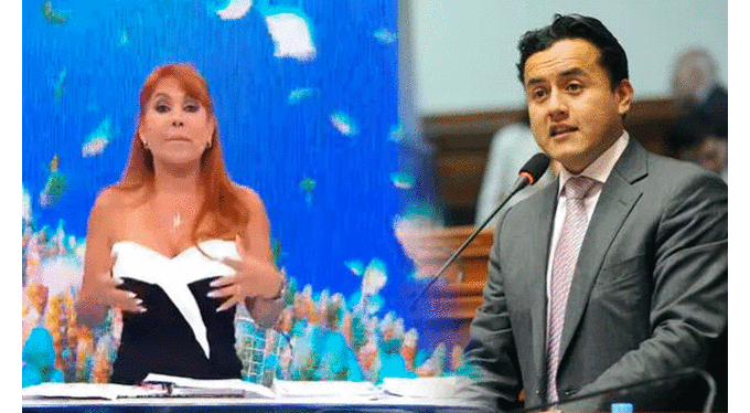  Magaly Medina criticó al político Richard Acuña. Foto: composición LR/ATV/difusión   