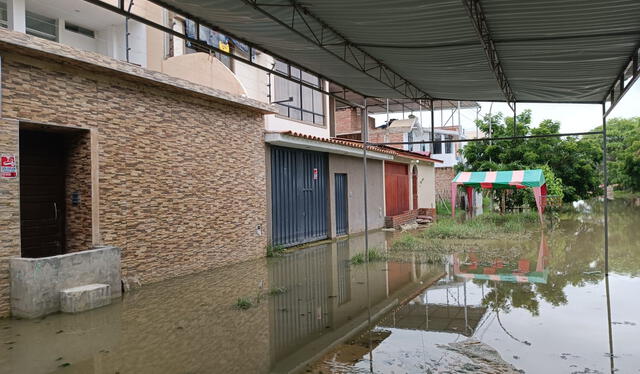 Las familias advierten enfermedades como consecuencia de las aguas estancadas. Foto: Almendra Ruesta/La República   