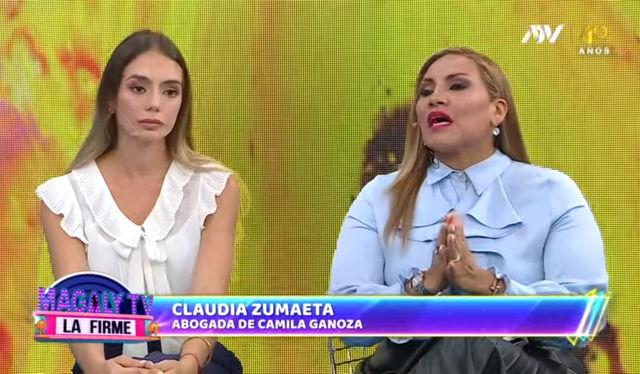  La abogada de Camila Ganoza afirma que su cliente sufrió de violencia económica. Foto: ATV   