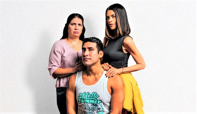 Caroll Chiara, André Moyo y Fiorella Rodríguez, el reparto de actores de "Fantasmas", dirigido por Paco Varela. Foto: Difusión.   