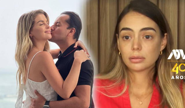  Camila Ganoza revelaría pruebas de infidelidad de Richard Acuña a Brunella Horna. Foto: composición LR/Instagram/captura de ATV 