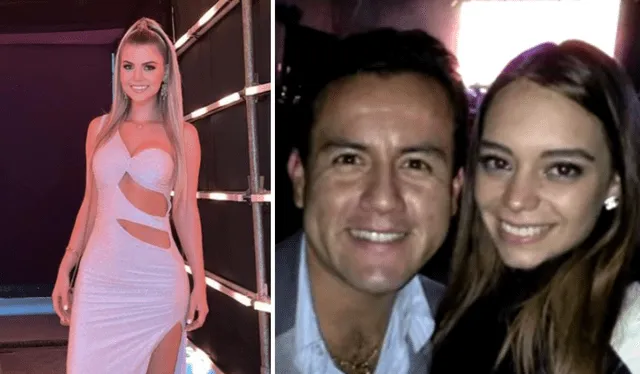  Brunella Horna afirma que le tiene afecto a los hijos de su esposo, Richard Acuña. Foto: composición LR/Instagram/Brunella Horna/ATV/"Magaly TV, la firme"   
