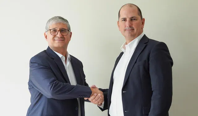  Nicolás Costanzi, director ejecutivo de Almacenes del Norte, y Moisés Ackerman, gerente general de MAK Soluciones Inmobiliarias.    