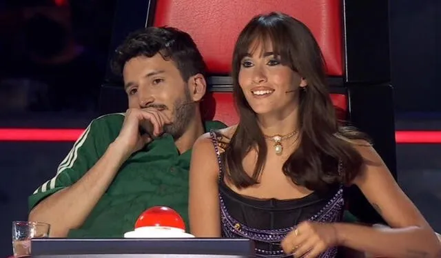 Sebastián Yatra y Aitana repiten su papel como coach de “La voz kids” en su nueva temporada 2023. Foto: captura de Antena 3   