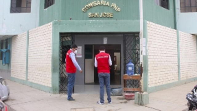 Comisaría de San José en la región Tumbes. Foto: Contraloría.    