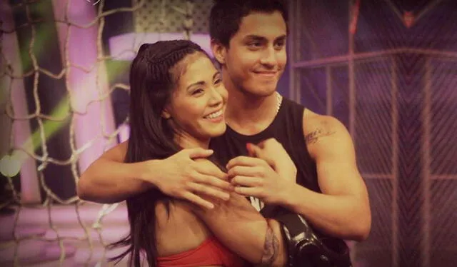  Giacomo Selem y Fabianne Hayashida fueron pareja en "Combate". Foto: captura ATV<br><br>    