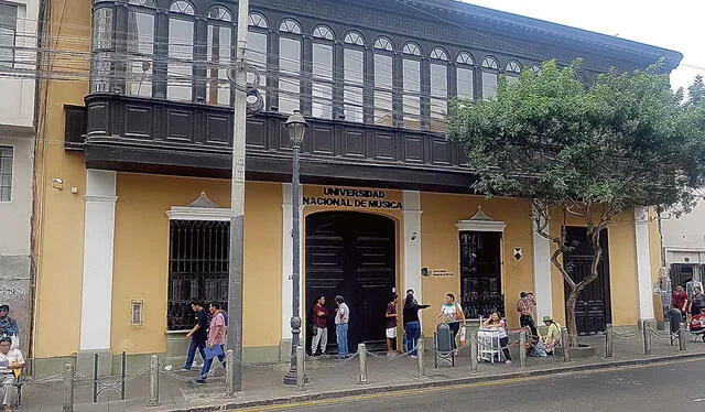 La Universidad Nacional de Música está ubicada en el jirón Carabaya 421, en el Cercado de Lima. Foto: difusión   