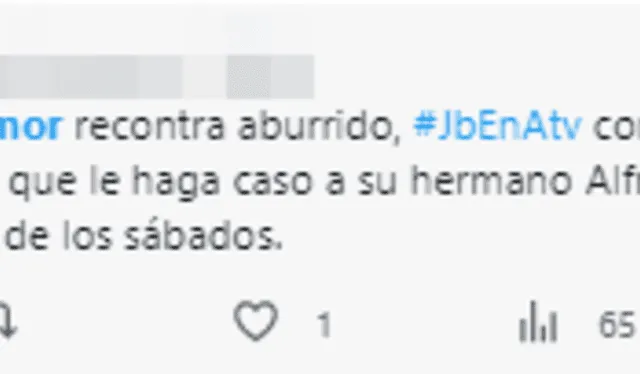  "Jirón del humor" presentó su primer capítulo por Latina. Foto: captura Twitter   