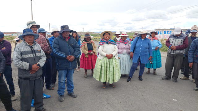 Comunidades de Puno rechazan a la presidenta Boluarte por las muertes que causó en las localidades del sur del país. Foto: Liubomir Fernández/URPI-LR   