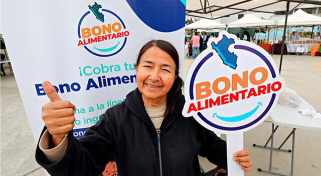  Personas en situación de pobreza o pobreza extrema son beneficiarias del Bono Alimentario. Foto: Andina  