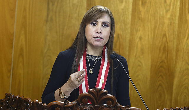  Investigación. Fiscal de la Nación, Patricia Benavides. Foto: Félix Contreras/La República    