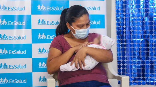 Pequeña permaneció 58 días en UCI neonatal. Foto: Essalud Tumbes   