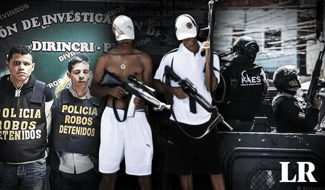 El Tren de Aragua, banda integrada por delincuentes de nacionalidad venezolana. Foto: composición LR/Fabrizio Oviedo/AFP/Diario Analítica/picture-alliance/Zumapress/R. Camacho   