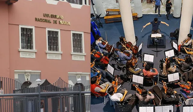  El Conservatorio Nacional de Música es una de lasmás prestigiosas escuelas de arte en el país. Foto: Composición LR.   