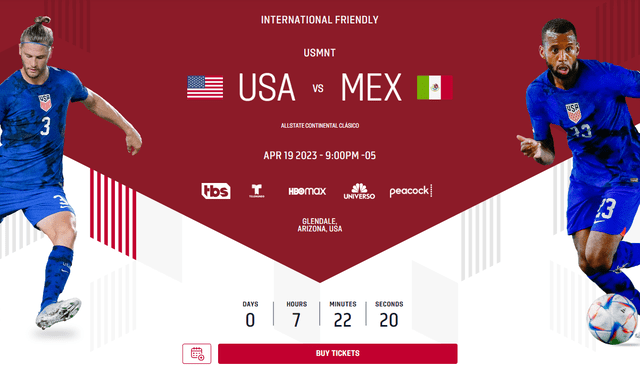 Estados Unidos vs México, amistoso futbol: cómo y dónde conseguir entradas para el amistoso internacional | México vs Estados Unidos partido hoy | Precio de entradas