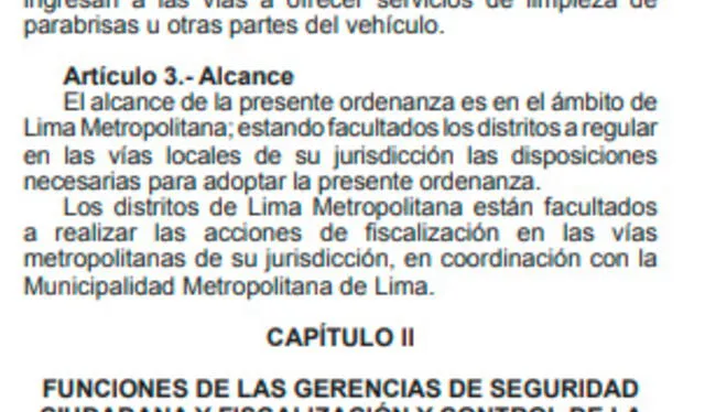 La Ordenanza Municipal fue publicada el 19 de abril en el diario El Peruano. Imagen: El Peruano 