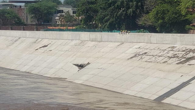 Las autoridades cuestionaron la obra emblemática. Foto: Ronald Cárdenas.    