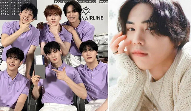 Rocky también estuvo presente en el velatorio de Moonbin. Foto: composición Fantagio/Naver Rocky también estuvo presente en el velatorio de Moonbin. Foto: composición Fantagio/Naver