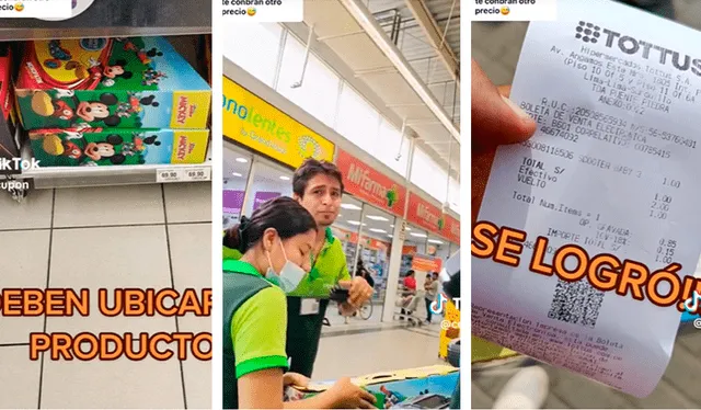 El usuario compartió su experiencia comprando un scooter a 1 sol. ComposiciónLR/Concupon/TikTok   