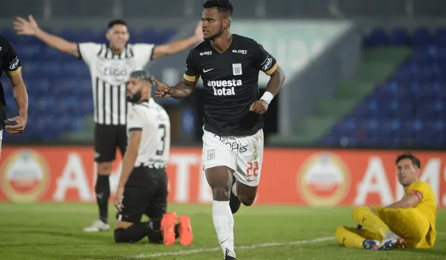 Marco Aldair Rodríguez ya había hecho 1 gol en Copa Libertadores con Binacional en 2019. Foto: EFE   