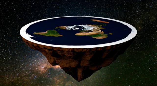 Los terraplanistas creen en la teoría que la Tierra es como un disco de vinilo: plana. Foto: 24 horas   
